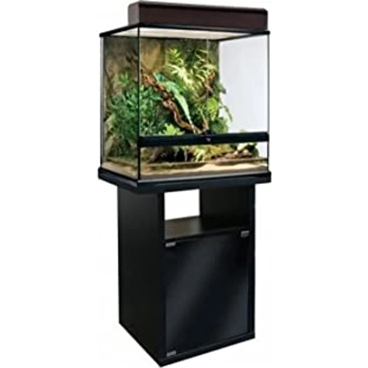 Exo Terra Terrarien Schrank, ideal geeignet für die Exo Terra Terrarien mit einer Grundfläche von 60 x 45cm, Schrankmaß 60,5 x 46,5 x 70,5cm – Bild 1