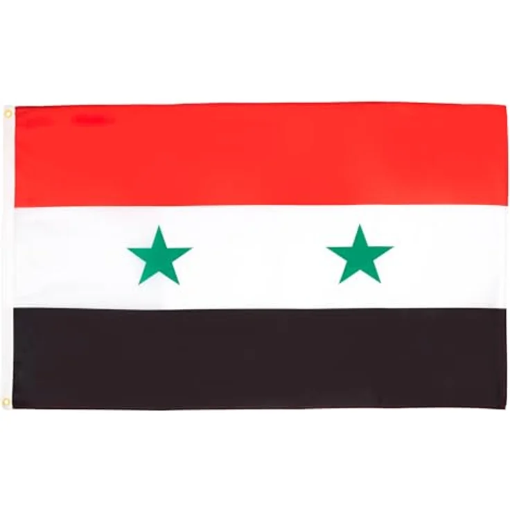 AZ FLAG - Flagge Syrien - 250x150 cm - Syrische Große Fahne 100% Polyester mit Messing-Ösen - 300g – Bild 1