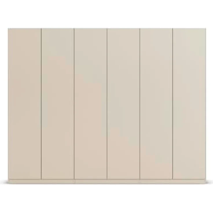 Rauch Möbel LUNIK, Kleiderschrank, Farbe Beige, Breite 271 cm | Schrank mit patentiertem Schnellmontagesystem, 6-türig, Push-to-open-Funktion, Zubehör Premium, Schlafzimmer, Garderobe – Bild 9