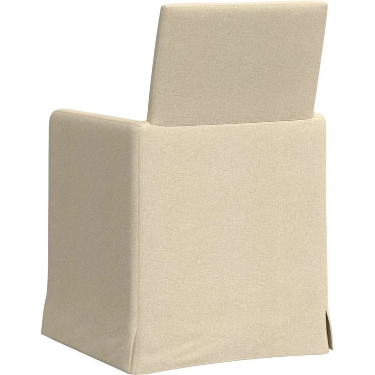 vidaXL Esszimmerstühle 2 pcs Creme 57 x 67 x 95 cm Stoff 42017910 – Bild 5
