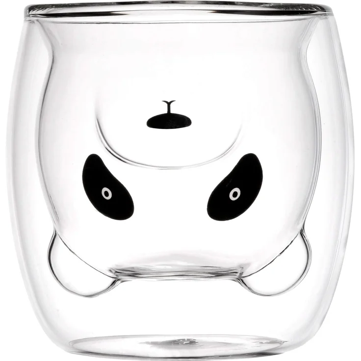 GRÄWE Doppelwandige-Thermogläser, 245ml, 2er Set, Motiv Panda – Bild 5