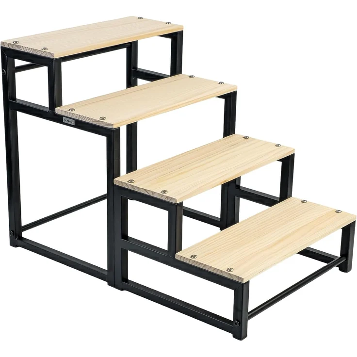 Hundetreppe Hundeleiter 4 Stufen bis 43cm hoch – Bild 1