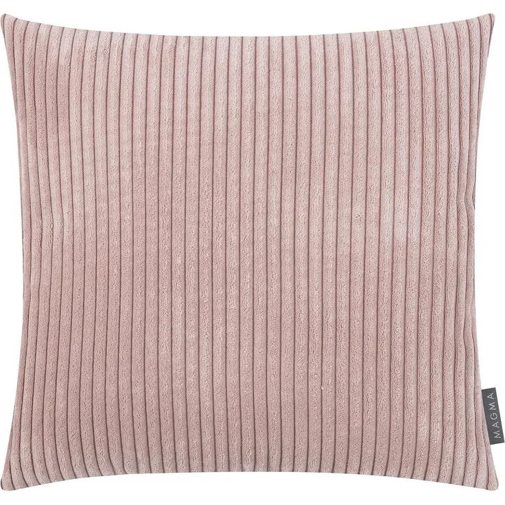 MAGMA Shara Kissenhülle Cord Look Rose ca. 45 x 45 cm