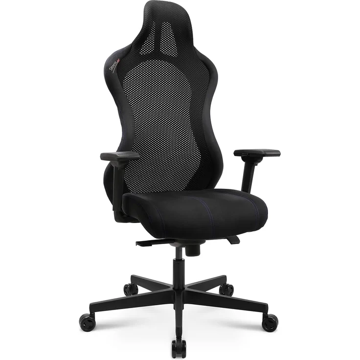 Topstar Bürostuhl Gamingstuhl Sitness RS Sport Plus Mikrofaser inkl. Armlehnen schwarz