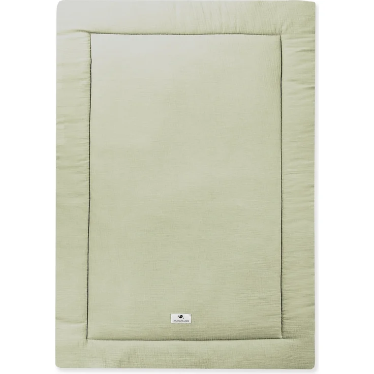 Julius Zöllner Krabbeldecke Musselin lime 95/135