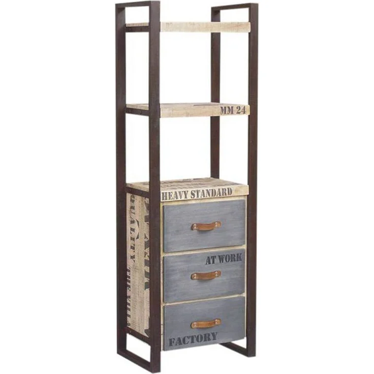 Regal Mango 60x40x180 natur bedruckt FACTORY #105 – Bild 8