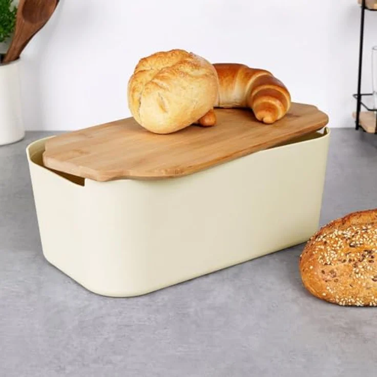 Vilde Vilde Brotkasten mit Bambusbrett 259303 – Bild 3