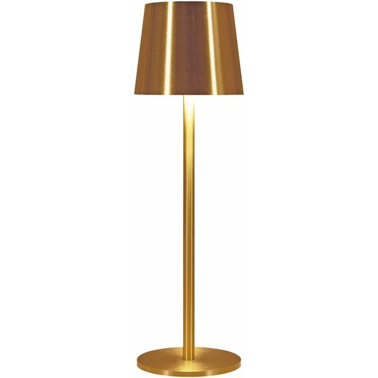 Coen Bakker Deco BV LED Tischleuchte Touch Tischlampe Dimmbar Akku IP44 Glatt Groß, Touch-Funktion, LED fest verbaut, Warmweiß, Kaltweiß, Tageslichtweiß