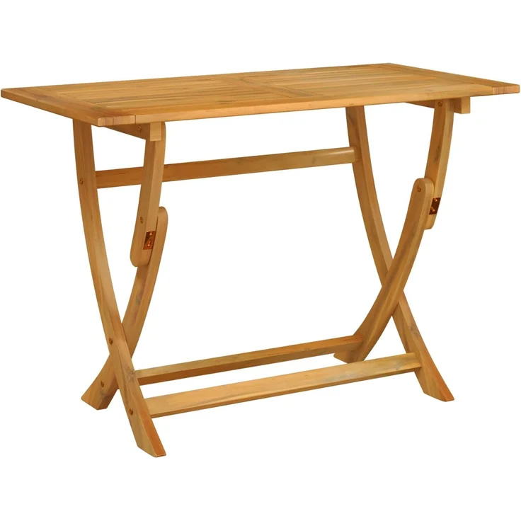 vidaXL Sydney Rechteckiger Tisch Braun 110 x 55 x 75 cm 42003620 – Bild 2