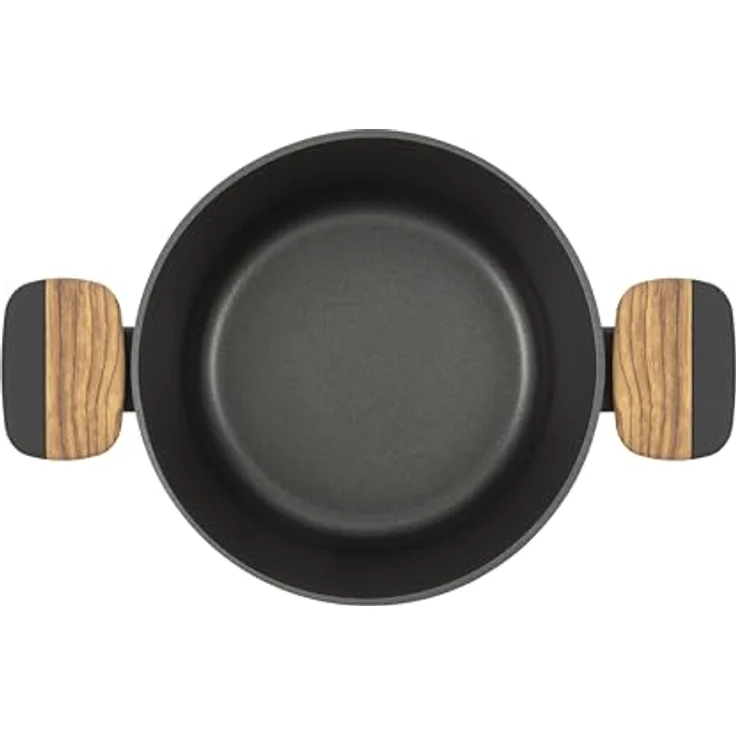 RESTO Kitchenware Kochtopf Mon, Bratentopf antihaftbeschichtet und spülmaschinenfest, Aluminium (2-tlg), mit Glasdeckel und stoßdämpfendem Silikonrand, im Geschenkkarton – Bild 10