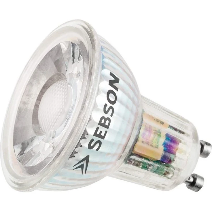 SEBSON LED-Leuchtmittel GU10 LED Lampe 5W warmweiß 380lm 3000K 230V Leuchtmittel - 10er Pack – Bild 2