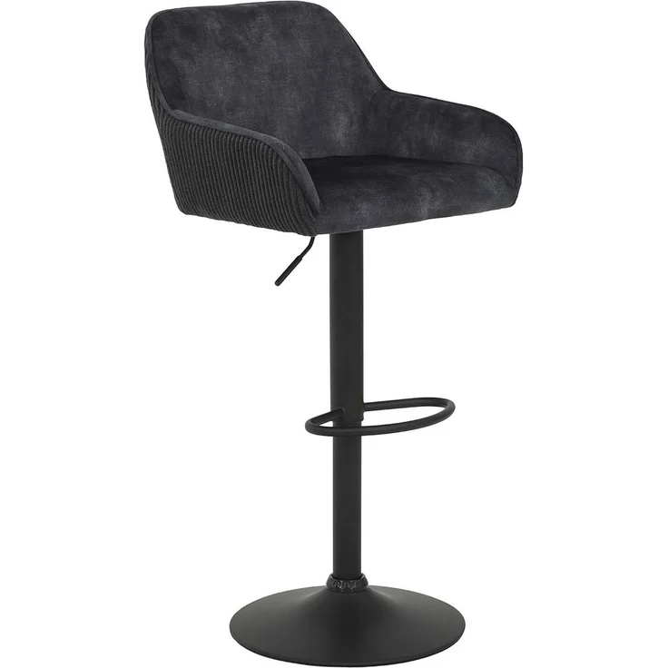 2er Set Barhocker Dollie - Anthrazit – Bild 2