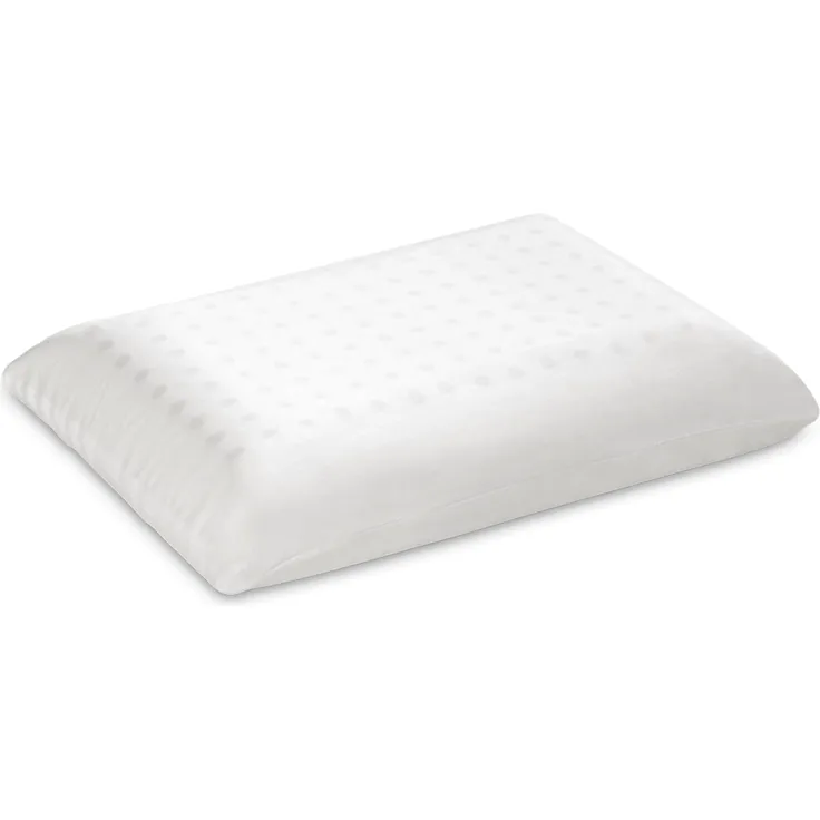 Letti Moderni Baby Latexkissen – Ergonomisches & Atmungsaktives Babykissen – Hypoallergen, Milbensicher & Waschbar – 100% Naturlatex – 30x50 cm Höhe 6 cm - 30x50x6
