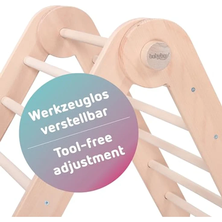 babybay Kletterdreieck Littlefoot natur unbehandelt – Bild 6