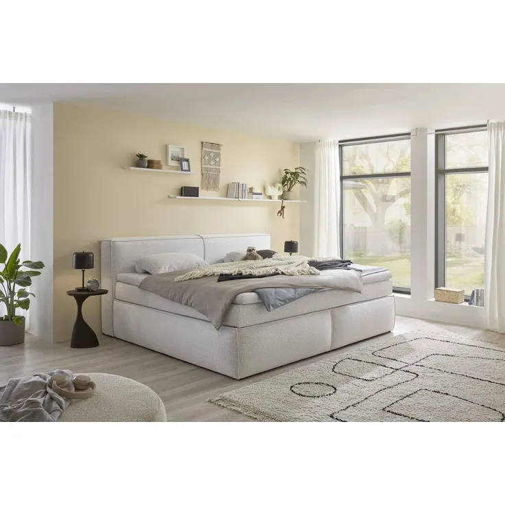 Boxspringbett Sandon 180x200 cm | 240x200 cm– Familienbett Pixie