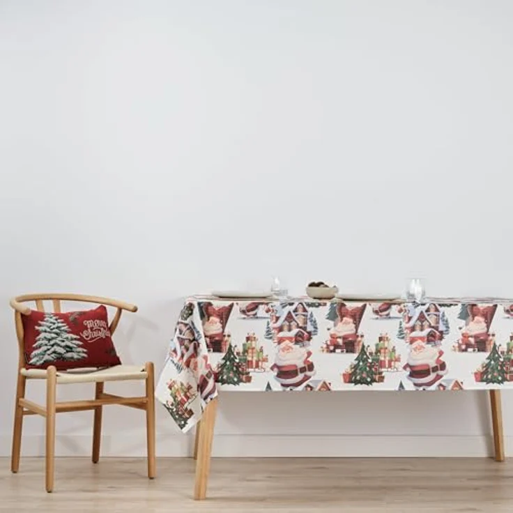 Belum Weihnachtstischdecke, schmutzabweisend, rechteckig, Harz, 200 x 140 cm – Bild 6
