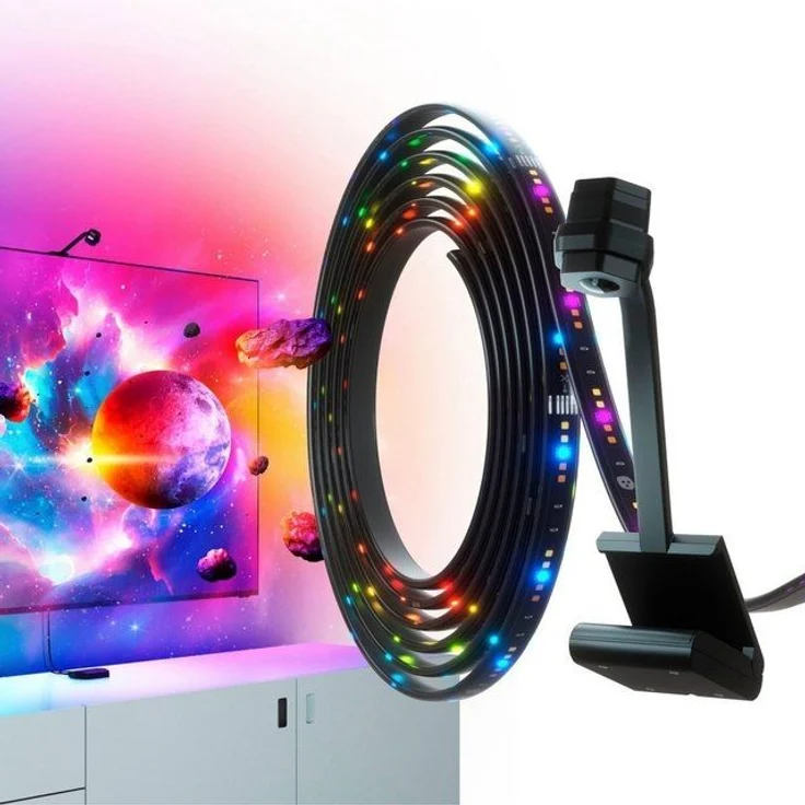 Nanoleaf 4D Screen Mirror + Light Strip Kit for 85"/216 cm EEK F – Bild 4