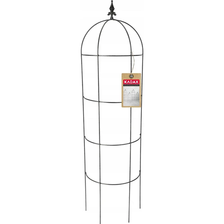 KADAX Gartenpergola aus Metall, 150 cm, Stütze für Rosen, Kletterer, Blumen, Obeliskenstange – Bild 1