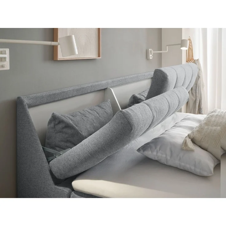 ED Exciting Design Boxbett Atlantis: Flachgewebe, Bettkasten, Topper – Myhomelando, verschiedene Größen & Farben – Bild 3