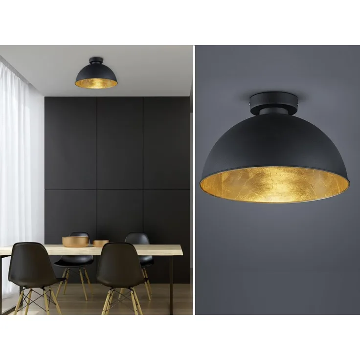 Hochwertige Deckenleuchte im runden Design