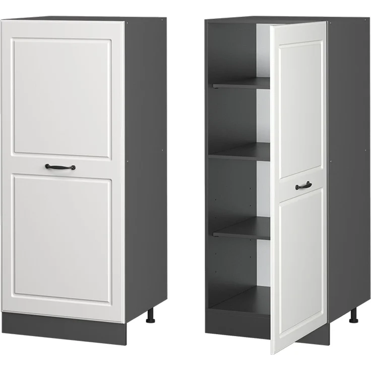 Vorratsschrank R-Line Weiß Landhaus 60 cm Vicco – Bild 5