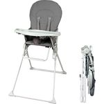 Hochstuhl Bambisol Grau 4 Positionen