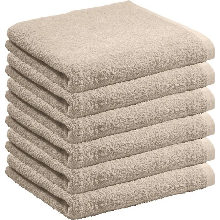 REDBEST Handtücher Handtuch "Oceanside" 6er-Pack, Leichtfrottier, Leichtfrottier Uni – Bild 4