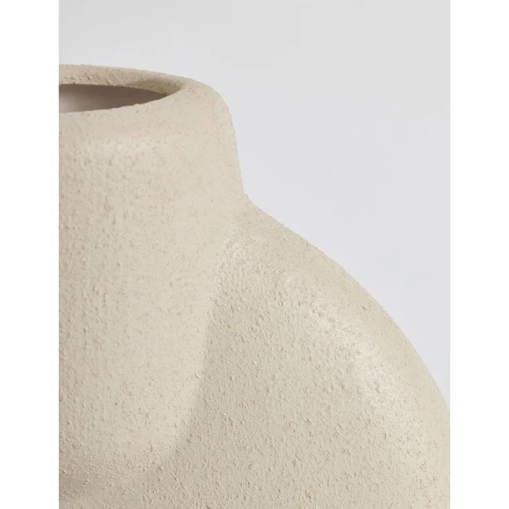 Evila Originals 'Cylinder Terracota' Vase, Creme, 8 x 17 x 28 cm – Bild 5