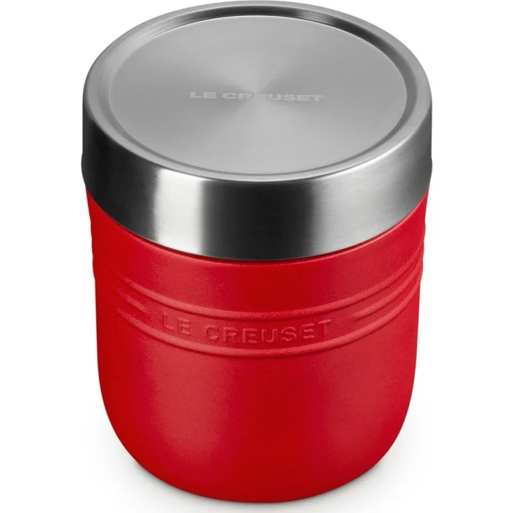 Le Creuset Thermobehälter 500ml Kirschrot Edelstahl – Bild 2