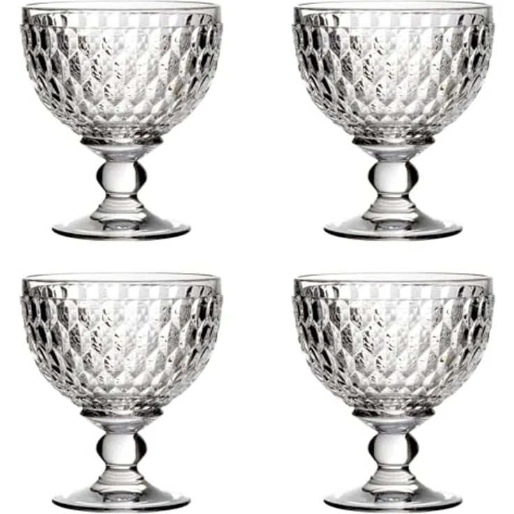 Multipack Villeroy & Boch Boston Sektschale / Dessertschale - 4 Stück
