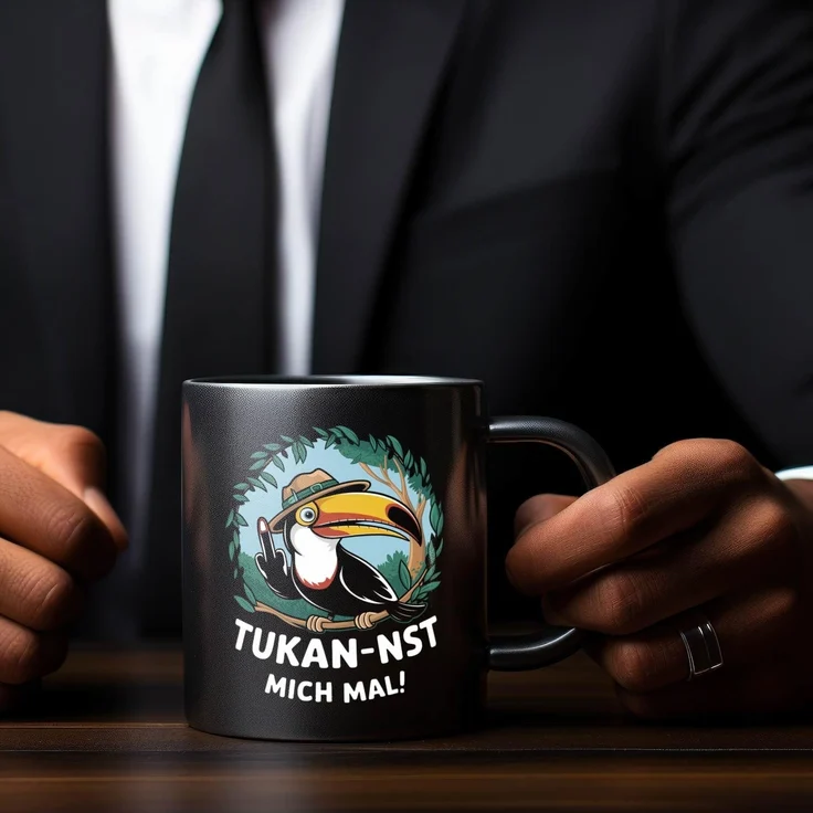 speecheese Tasse Tukan-nst mich mal Tasse mit Tukan im Dschungel – Bild 5