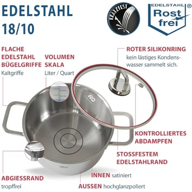 ELO Topfset 'Excellent' 6-teilig, Edelstahl – Bild 6