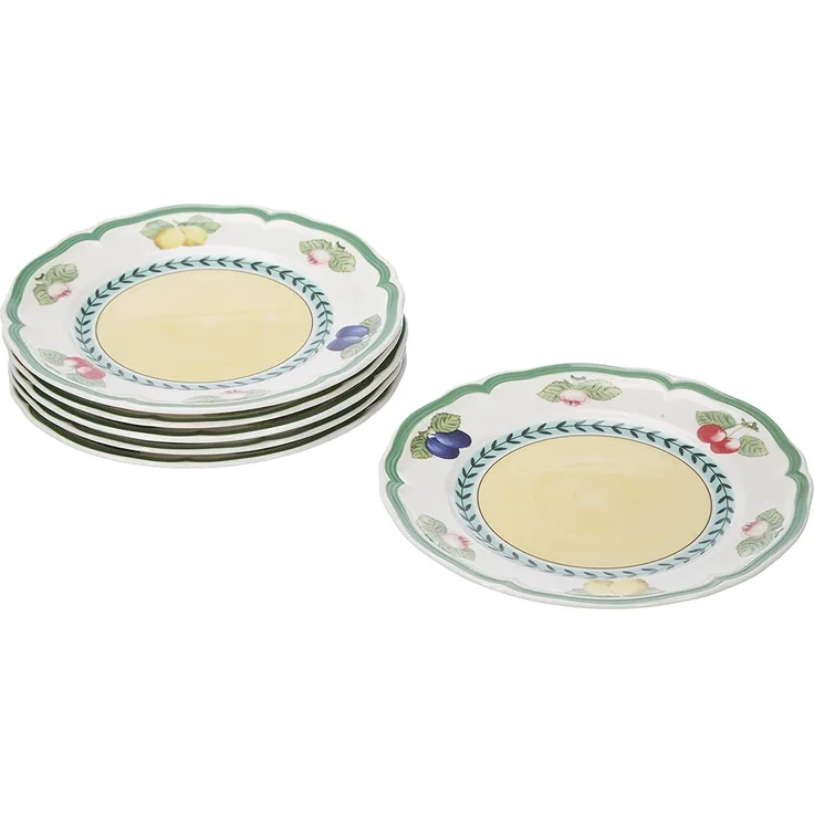 Villeroy & Boch 10-2281-2640 French Garden Fleurence Frühstücksteller 21 cm 6-er Set