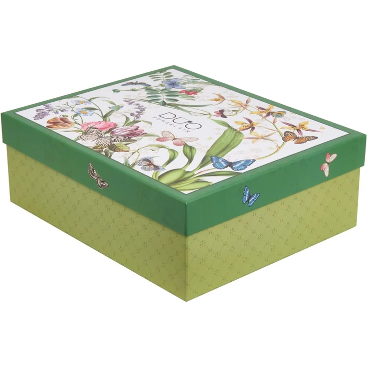 DUO 4er-Set Becher FLOWER DREAM, 400 ml, New Bone China Porzellan, in Geschenkbox – Bild 6