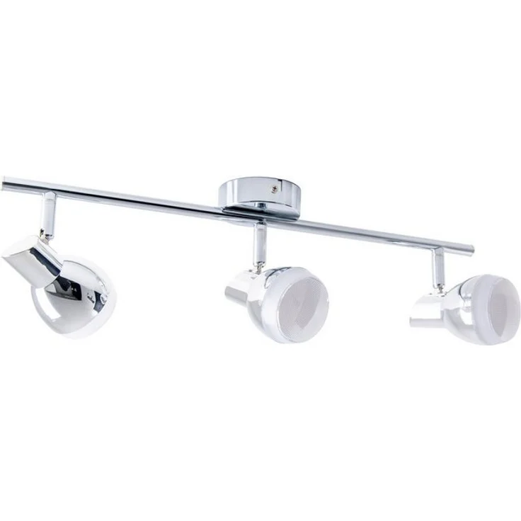 näve LED Deckenspot Chromey, LED fest integriert, Warmweiß, für Wand und Decke geeignet, Farbe: chrom – Bild 3