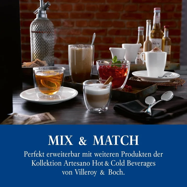 Villeroy & Boch Artesano H&C Cappuccino-Gläser 250 ml 2er Set – Bild 7