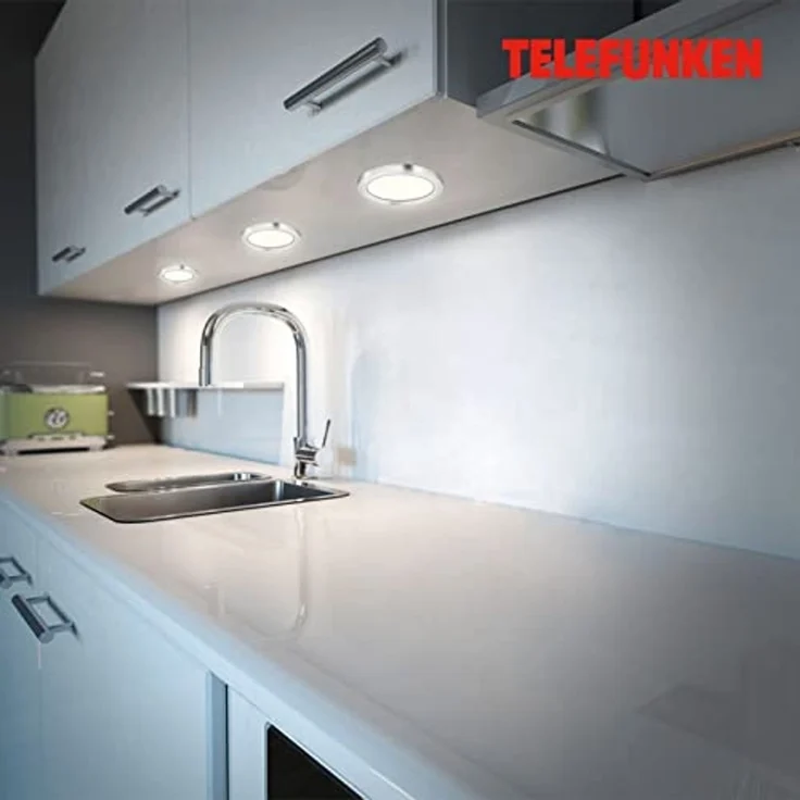 LED Unterbauleuchten Dionysos 3er-Set aluminiumfarben – Bild 5