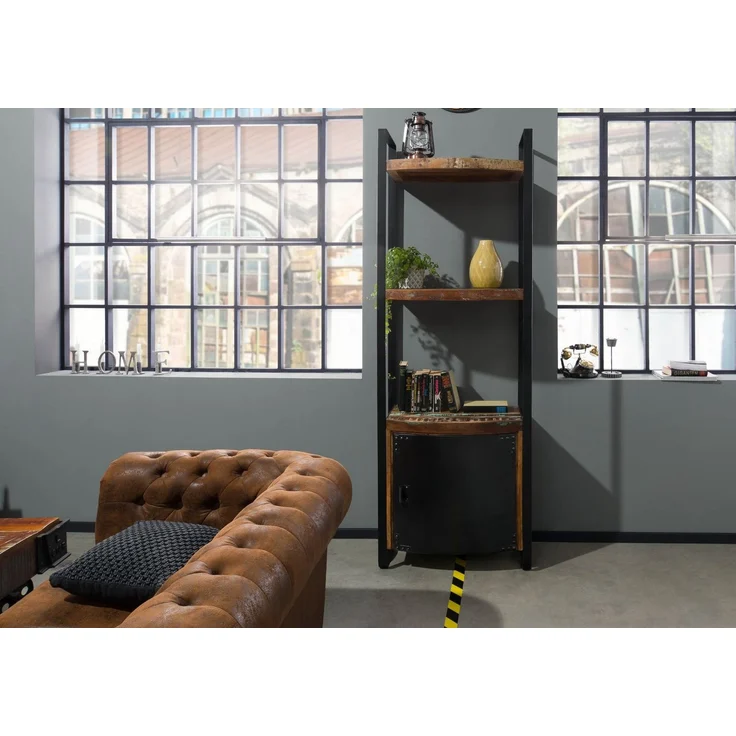 Regal Altholz 70x40x200 mehrfarbig lackiert INDUSTRIAL #44 – Bild 3