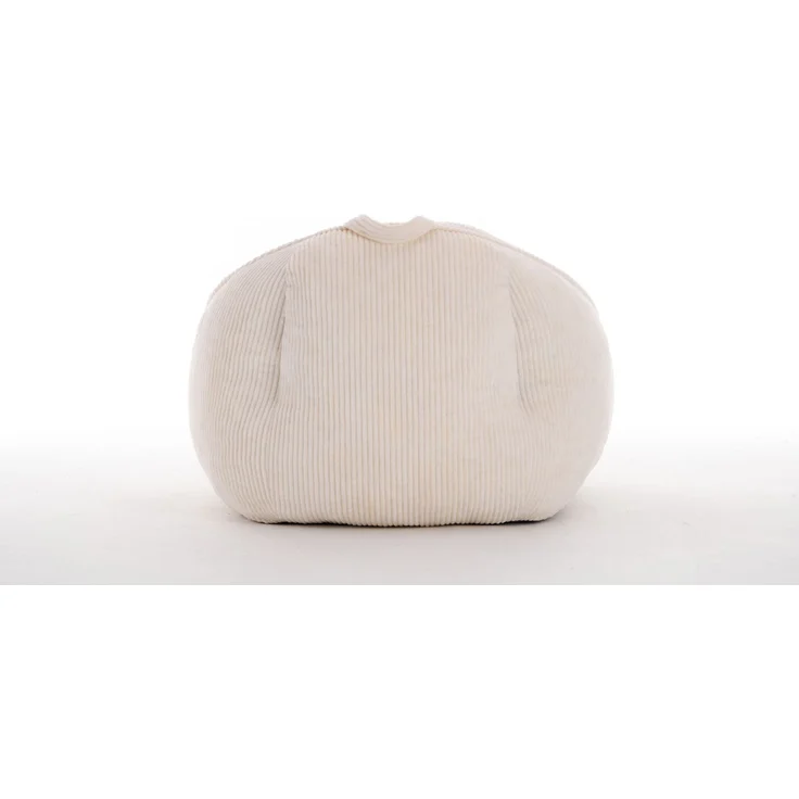 Sitzsack 90cm×90cm×59cm mit ergonomischer Rückenlehne und Memory-Schaum-Füllung – Bild 8