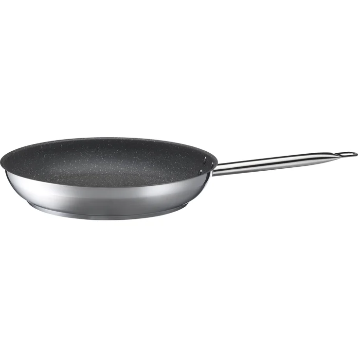 Beschichtete Bratpfanne 32 cm in Gastronomie-Qualität, robuste Pfanne mit hochwertiger Granitec Antihaft Versiegelung, geeignet für Induktion – Bild 1