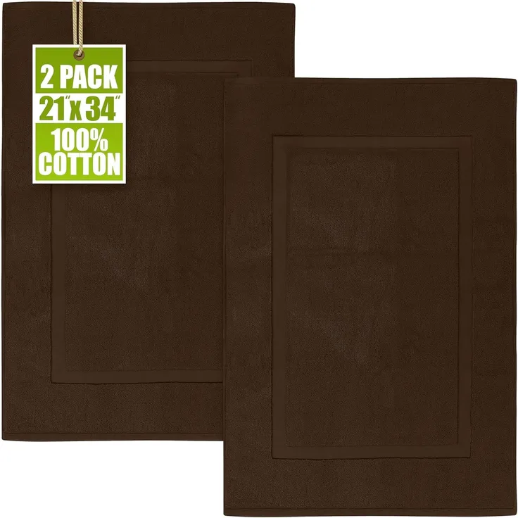 Utopia Towels SYNCHKG038941 Badematte, baumwolle, dunkelbraun, Stück: 1