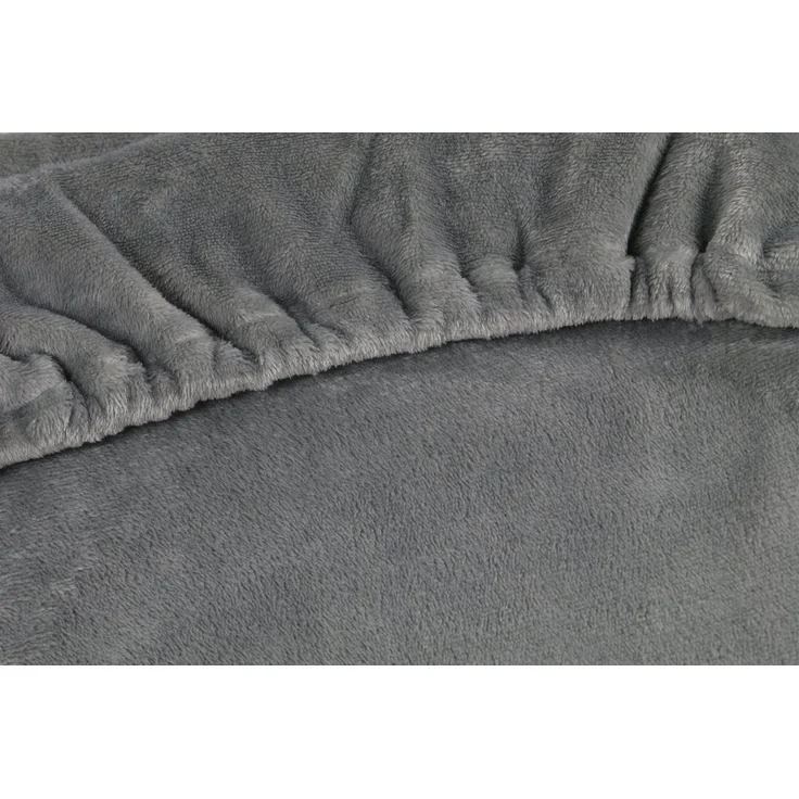ZOLLNER Spannbettlaken, Mikrofaser, Gummizug: rundum, 90 x 200 cm, 100% Polyester, vom Hotelwäschespezialisten – Bild 3