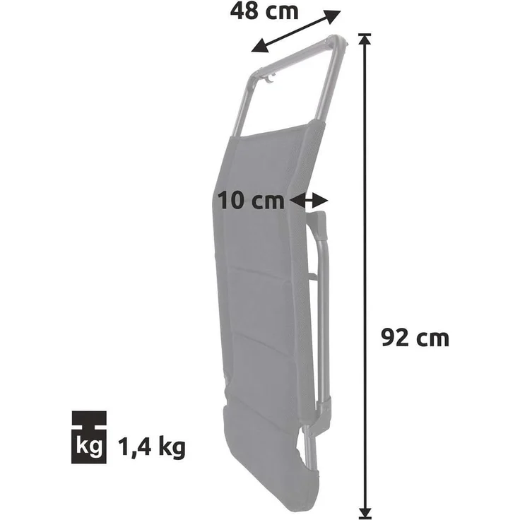 yourGEAR Campingstuhl Footrest Sovana 3D Beinauflage - Fußauflage für Sovana 3D Stuhl – Bild 6