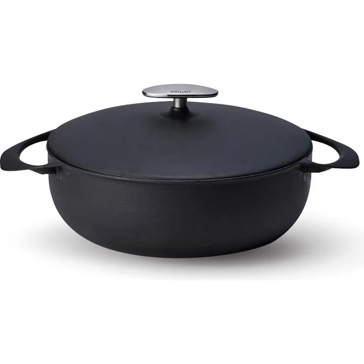 Unilloy Unilloy Kurogane Gusseisentopf 24 cm US240BK
