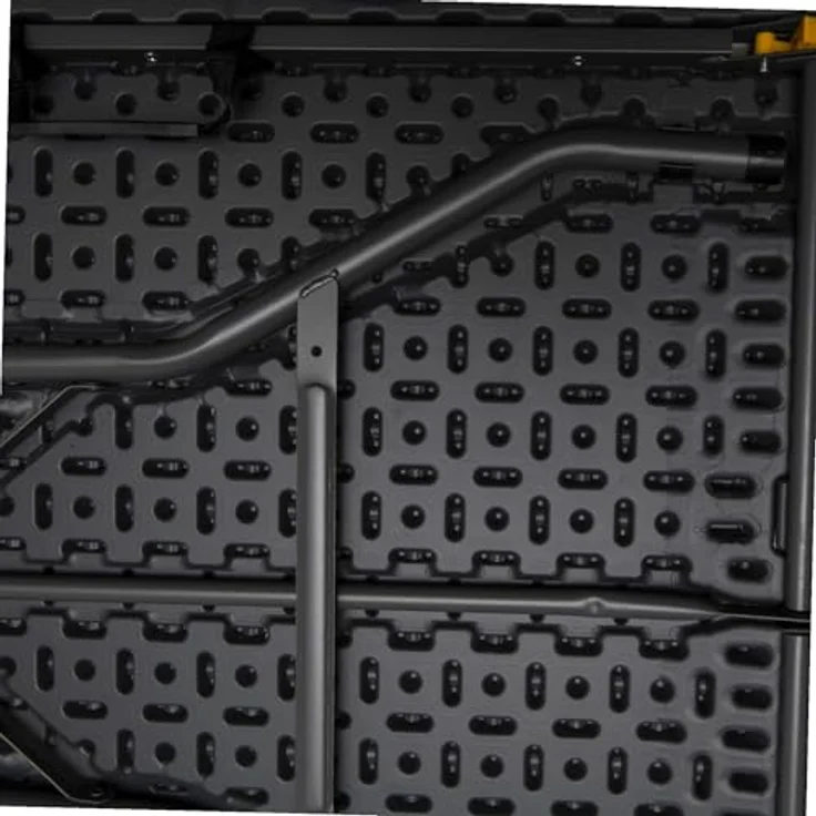 WERKA PRO Grauer rechteckiger Klapptisch 239 x 74 x 74 cm – Bild 6