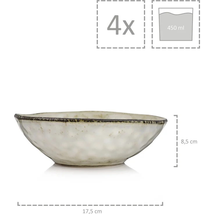 SÄNGER Schalenset Pompei 4 teilig – Bild 3