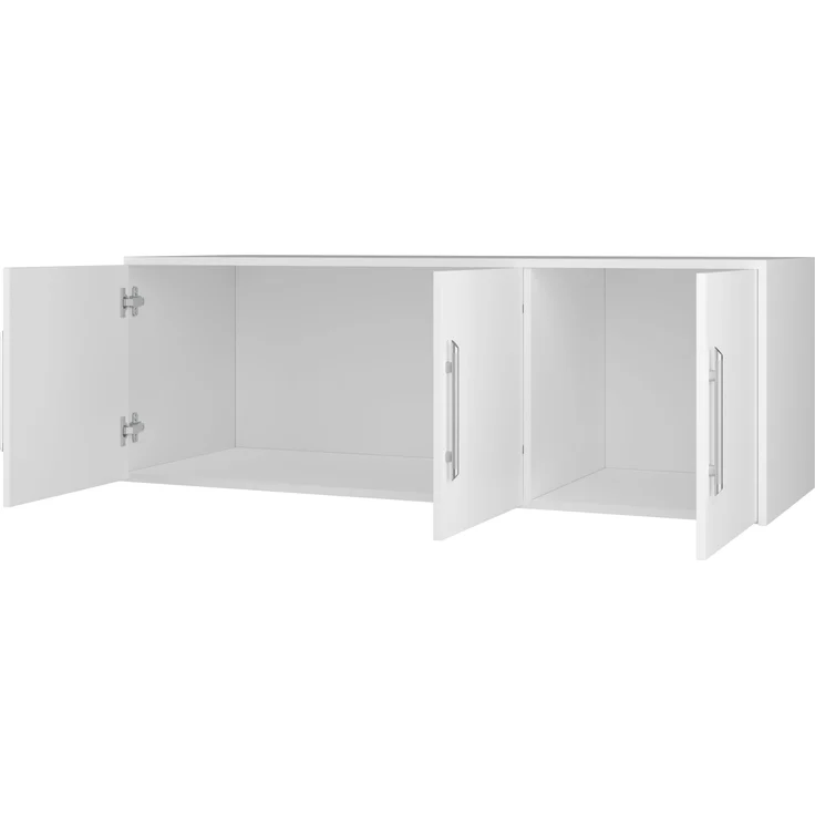 Drehtürenschrank Bado 3D (Farbe: Sonoma Eiche, mit Schrankaufsatz) – Bild 4