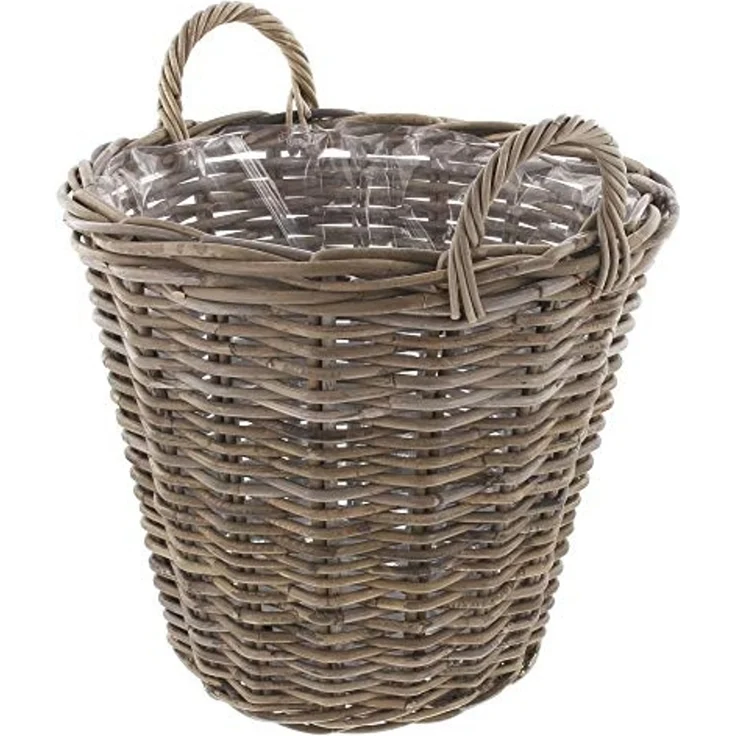 Pflanzkorb Blumenkorb Blumentopf Pflanzentopf Korb Übertopf Blumenkübel – Bild 2