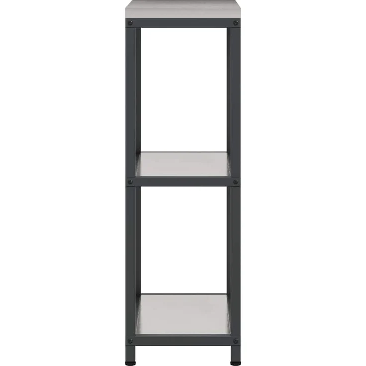 vidaXL Küchenaufbewahrung mit Regal Silber 60 x 50 x 92 cm Stahl 874979 – Bild 6