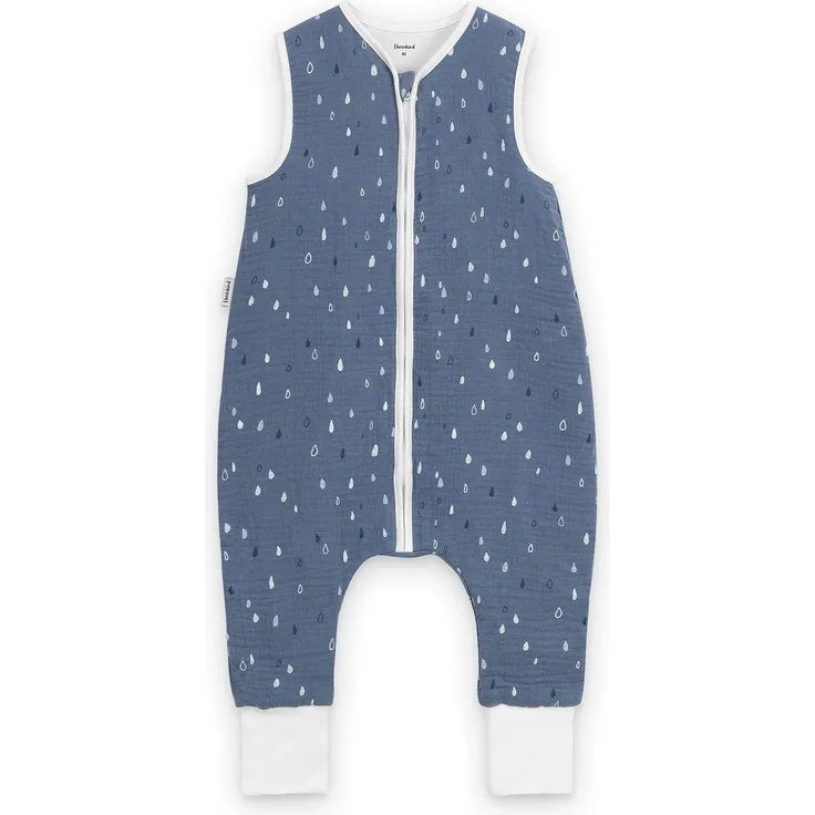 Ehrenkind Babyschlafsack Musselin Schlafsack mit Füßen 2.5 TOG (Ganzjahres-Schlafsack mit Beinen, Mehr Bewegungsfreiheit zu jeder Jahreszeit), Schlafsack Baby, 100% hochwertige Bio-Baumwolle